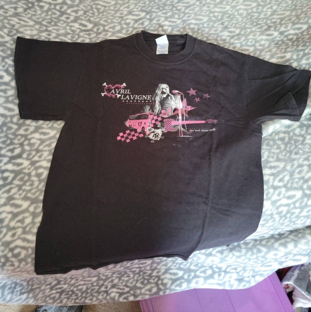 VINTAGE Avril Lavigne 2008 tour shirt